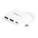 StarTech.com Adattatore Multifunzione USB-C a HDMI 4k con Power Delivery e porta USB-A - Bianco 2