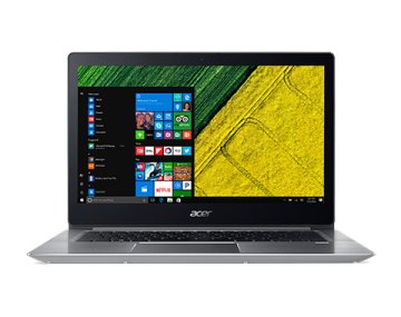 Acer Swift 3 SF314-52-36JN Intel® Core™ i3 i3-7130U Computer portatile 35,6 cm (14") Full HD 8 GB DDR4-SDRAM 128 GB SSD Wi-Fi 5 (802.11ac) Windows 10 Home Argento