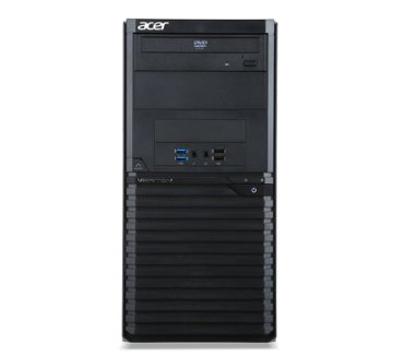 Acer Veriton M M2640G Intel® Core™ i5 i5-6400 4 GB DDR4-SDRAM 1 TB HDD Windows 10 Pro PC Nero