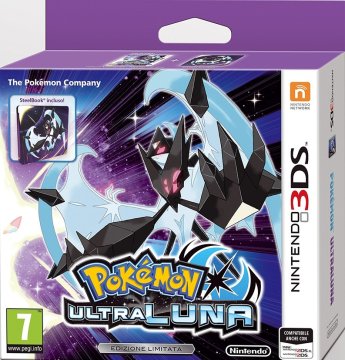 Nintendo Pokémon Ultraluna + SteelBook, 3DS ITA Nintendo 3DS