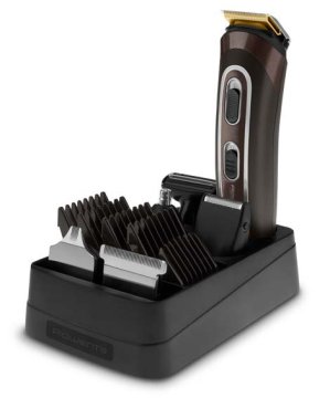 Rowenta Trim & Style 12 in 1 Rotazione Trimmer Nero, Marrone