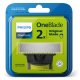 Philips Norelco OneBlade Original Lama di Ricambio per Viso, confezione da 2 Lame QP220/50 4