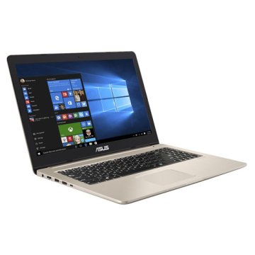 ASUS VivoBook Pro N580VD-FY161T laptop Intel® Core™ i7 i7-7700HQ Computer portatile 39,6 cm (15.6") Full HD 16 GB DDR4-SDRAM 1,13 TB HDD+SSD NVIDIA® GeForce® GTX 1050 Wi-Fi 5 (802.11ac) Windows 10 Oro