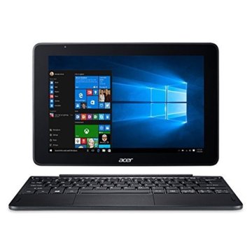 Acer One 10 S1003-148W Ibrido (2 in 1) 25,6 cm (10.1") Touch screen HD Intel Atom® x5-Z8350 4 GB DDR3L-SDRAM 128 GB eMMC Windows 10 Home Nero