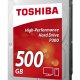 Toshiba P300 500GB disco rigido interno 7200 Giri/min 64 MB 3.5