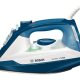 Bosch TDA3024110 ferro da stiro Ferro a vapore Piastra Ceranium Glissée 2400 W Blu, Bianco 2