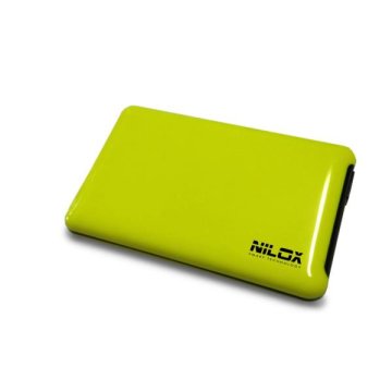 Nilox DH0002YL contenitore di unità di archiviazione Custodia per Disco Rigido (HDD) Giallo 2.5"