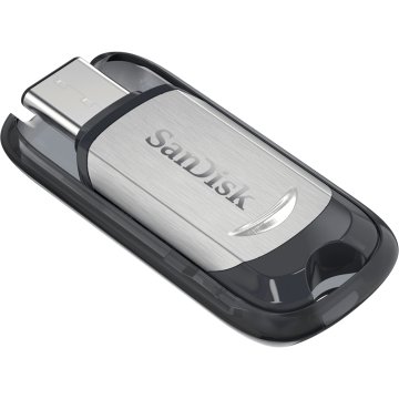 SanDisk Ultra unità flash USB 16 GB USB tipo-C 3.2 Gen 1 (3.1 Gen 1) Nero, Argento