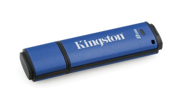 Kingston Technology DataTraveler Vault Privacy 3.0 8GB unità flash USB USB tipo A 3.2 Gen 1 (3.1 Gen 1) Blu