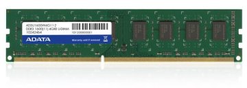 ADATA 4GB DDR3 U-DIMM memoria 1 x 4 GB 1600 MHz