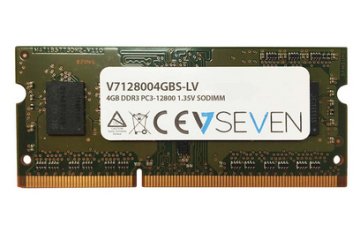 V7 4GB DDR3 PC3-12800 - 1600mhz SO DIMM Notebook Módulo de memoria - V7128004GBS-LV