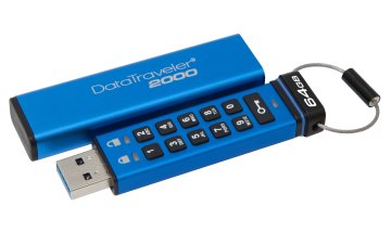 Kingston Technology DataTraveler 2000 64GB unità flash USB USB tipo A 3.2 Gen 1 (3.1 Gen 1) Blu