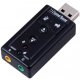 Ewent EW3762 adattatore per inversione del genere dei cavi USB audio-in/audio-out Nero 2