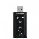 Ewent EW3762 adattatore per inversione del genere dei cavi USB audio-in/audio-out Nero 3
