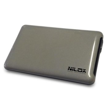 Nilox DH0002SL contenitore di unità di archiviazione Custodia per Disco Rigido (HDD) Grigio 2.5"