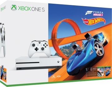 Microsoft Xbox One S + Forza 3 + Hotwheels 1 TB Wi-Fi Bianco