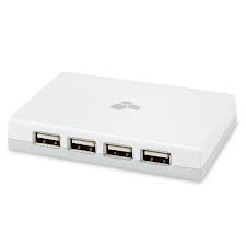 Kanex USB3HUB4X hub di interfaccia 5000 Mbit/s Bianco
