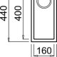 QUADRA 50 SOTTOTOP G62 BIANCO ANTICO - LGQ05062BSO 3