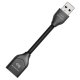 AudioQuest DragonTail cavo USB 0,112 m USB 2.0 USB A Nero 2