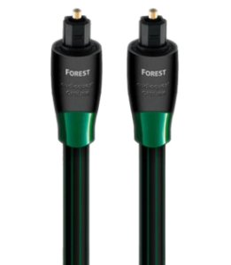 AudioQuest Forest Optilink 1.5m cavo audio 1,5 m TOSLINK Nero