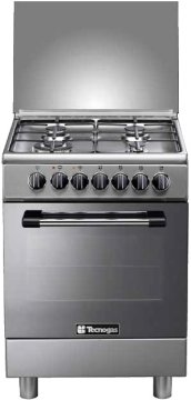 Tecnogas P664GVX cucina Electric,Natural gas Gas Stainless steel