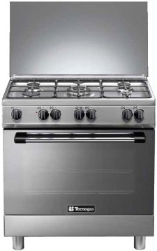 Tecnogas P855MX cucina Elettrico Gas Stainless steel A