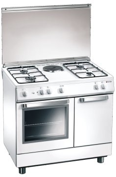 Tecnogas D881 Cucina Elettrico Gas Bianco A