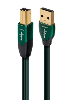 AudioQuest 1.5m Forest USB A-B cavo USB 1,5 m USB 2.0 USB B Nero