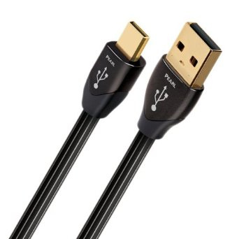 AudioQuest 0.75m Pearl Micro-USB cavo USB USB 2.0 0,75 m USB A Micro-USB B Nero