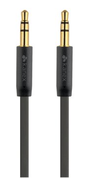 Kanex 1.8m 3.5mm m/m cavo audio 1,8 m Nero