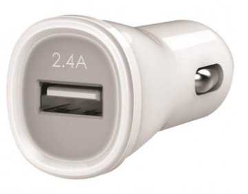 Kanex KCLA1PT24 Caricabatterie per dispositivi mobili Universale Bianco dC Auto