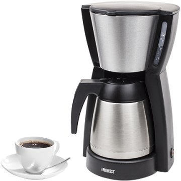 Princess 242239 Automatica Macchina da caffè con filtro 1,25 L