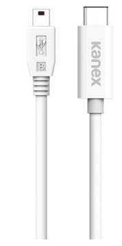 Kanex KUCMN111M cavo USB 1,2 m USB 2.0 USB C Mini-USB B Bianco