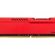 HyperX FURY Red 32GB DDR4 2400MHz Kit memoria 4 x 8 GB 5