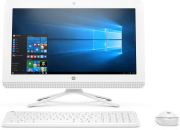 HP 20-c024nl Intel® Celeron® J3060 49,5 cm (19.5") 1600 x 900 Pixel PC All-in-one 8 GB DDR3L-SDRAM 1 TB HDD Windows 10 Home Wi-Fi 4 (802.11n) Bianco