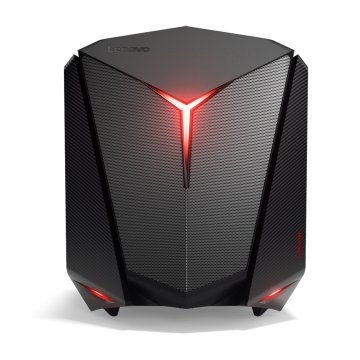 Lenovo IdeaCentre Y720 Cube Intel® Core™ i7 i7-7700 12 GB DDR4-SDRAM 1,13 TB HDD+SSD NVIDIA® GeForce® GTX 1070 Windows 10 Home Mini Tower PC Nero, Rosso