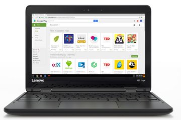 Lenovo N23 Intel® Celeron® N3160 Chromebook 29,5 cm (11.6") HD 4 GB LPDDR3-SDRAM 32 GB eMMC Wi-Fi 5 (802.11ac) ChromeOS Nero