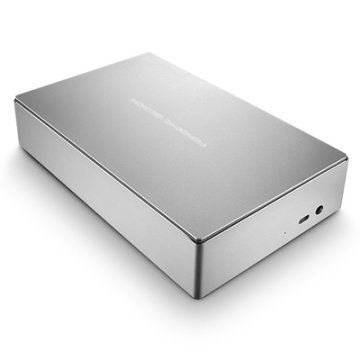 LaCie Porsche Design Desktop Drive disco rigido esterno 8 TB Argento