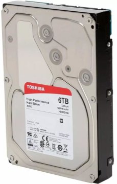 Toshiba X300 disco rigido interno 6 TB 7200 Giri/min 128 MB 3.5" Serial ATA III