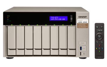 QNAP TVS-873 NAS Tower Collegamento ethernet LAN Oro RX-421BD