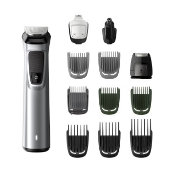 Philips MULTIGROOM Series 7000 12 accessori 12 in 1, Barba, capelli e corpo