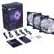 Cooler Master MasterFan Pro 140 Air Pressure RGB Case per computer Ventilatore Nero, Trasparente 18