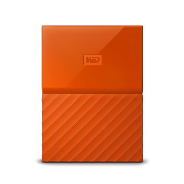 Western Digital My Passport disco rigido esterno 2 TB 2.5" Micro-USB B 3.2 Gen 1 (3.1 Gen 1) Arancione