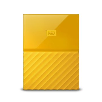 Western Digital My Passport disco rigido esterno 2 TB 2.5" Micro-USB B 3.2 Gen 1 (3.1 Gen 1) Giallo