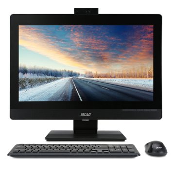Acer Veriton Z4640G Intel® Celeron® G G3930 54,6 cm (21.5") 1920 x 1080 Pixel 4 GB DDR4-SDRAM 500 GB HDD PC All-in-one Windows 10 Pro Nero