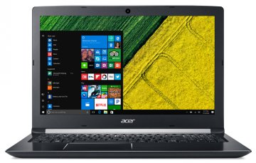 Acer Aspire 5 A515-51G-76MV Computer portatile 39,6 cm (15.6") Full HD Intel® Core™ i7 i7-7500U 8 GB DDR4-SDRAM 1 TB HDD NVIDIA® GeForce® MX130 Wi-Fi 5 (802.11ac) Windows 10 Home Nero, Grigio
