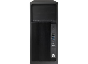 HP Z240 Intel® Core™ i5 i5-7500 4 GB DDR4-SDRAM 256 GB SSD Windows 10 Pro Tower Stazione di lavoro Nero