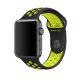 Apple Cinturino Nike Sport nero/Volt (42 mm) 3