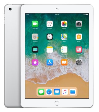 Apple iPad 32 GB 24,6 cm (9.7") 2 GB Wi-Fi 5 (802.11ac) iOS 11 Argento
