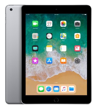 Apple iPad 128 GB 24,6 cm (9.7") 2 GB Wi-Fi 5 (802.11ac) iOS 11 Grigio